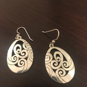 Brighton Silver Drop Earrings